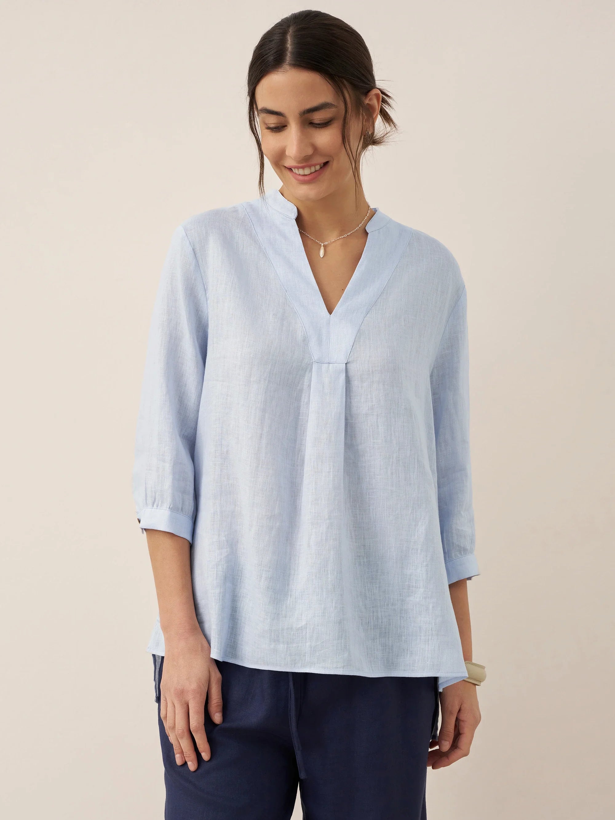 Linen Dress Shirt JOANNA